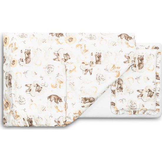 Dětská sada do postýlky polštář a peřina 2ks - Sladké sny