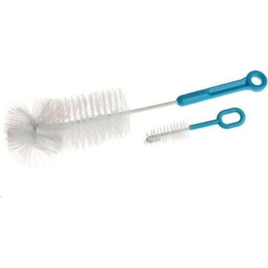 Kartáč na čištění láhví a saviček modrý