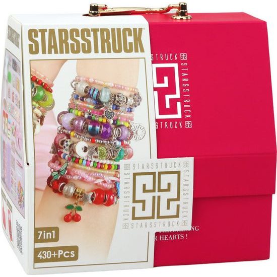 Kreativní beauty set v pouzdře pro tvorbu doplňků