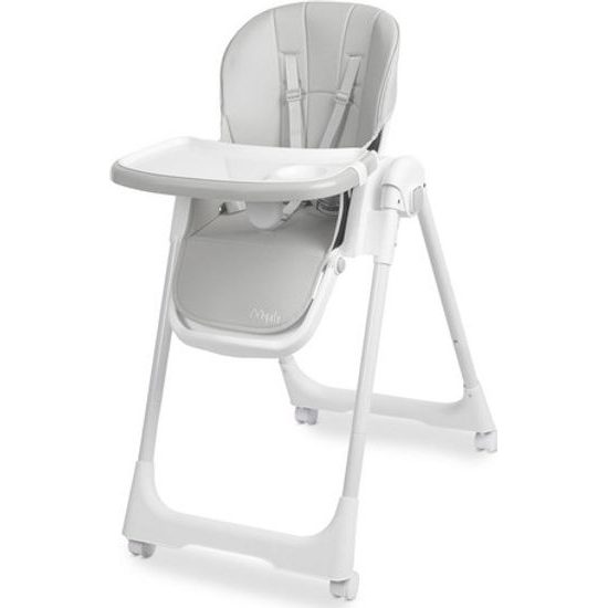 Dětská jídelní židlička Megalo light grey