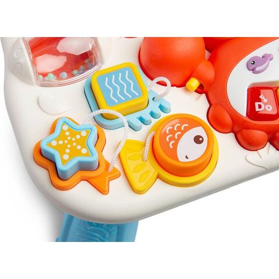 Odstrkovadlo a edukační stůl 2v1 Spark zelená