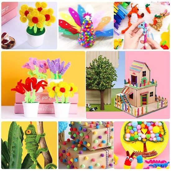 Velká kreativní sada Mega Kraft Kit - 1120 součástí