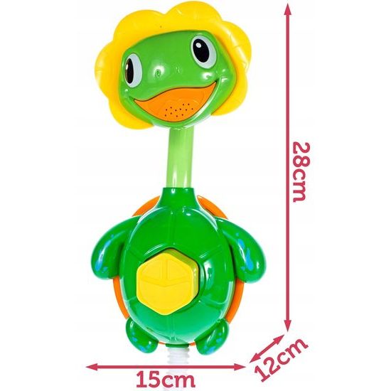 Veselá fontánka do vany pro děti Water Tortoise