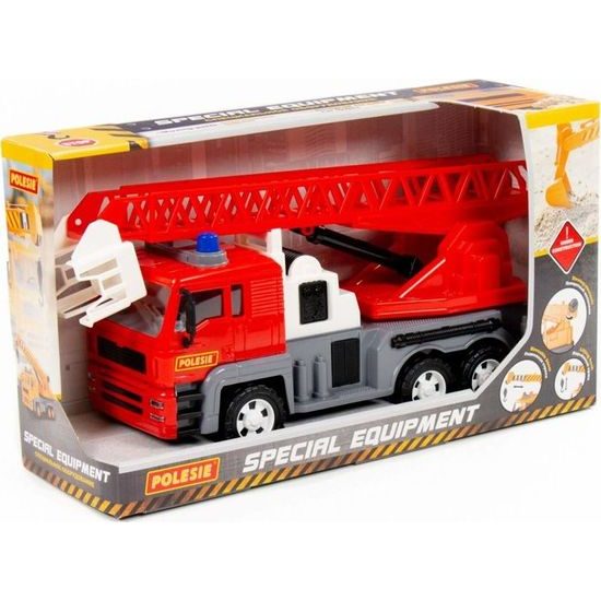 Hasičské auto Almaz s výsuvným žebříkem