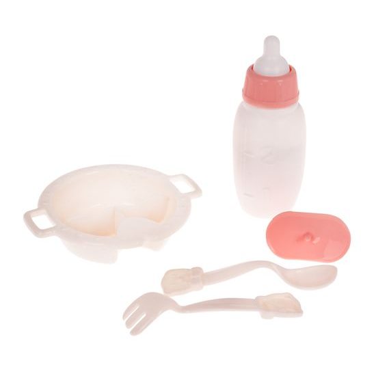 Krmící židlička pro panenku Baby Seat s příslušenstvím