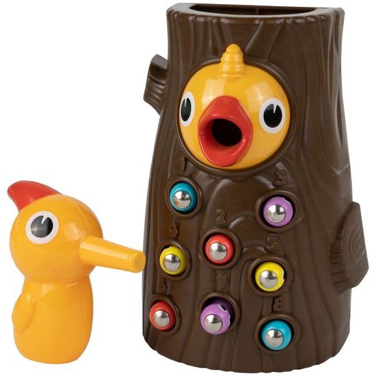 Magnetická hra pro děti Datel a červíci