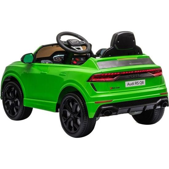 Elektrické auto Audi RS Q8 zelené