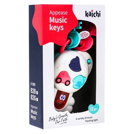 Interaktivní dětské klíče se světly a zvuky Music Keys
