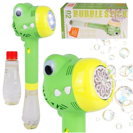 Dětský bublifuk na baterie Crocodille Bubble