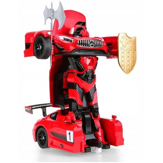 Rastar robot transformer 2v1 Mercedes GT3 AMG v měřítku 1:32