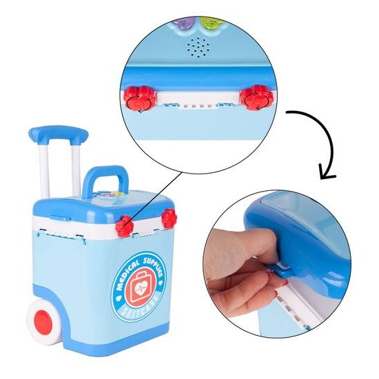 Dětský lékařský kufřík s příslušenstvím na baterie Family Doctor