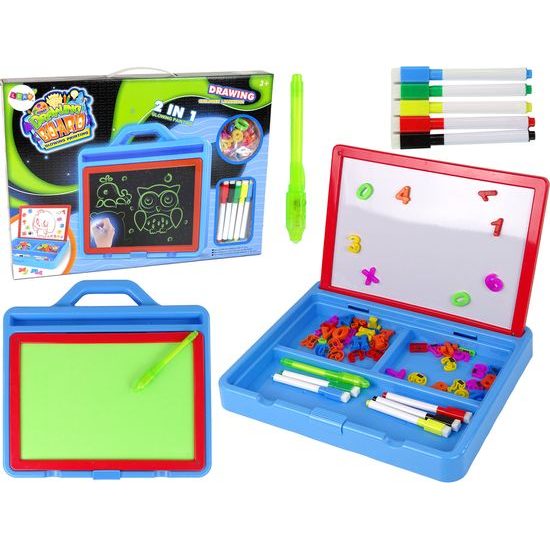 Magnetická kreslící tabulka 2v1