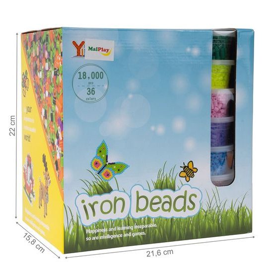 Zažehlovací korálky Iron Beads 18000 kusů