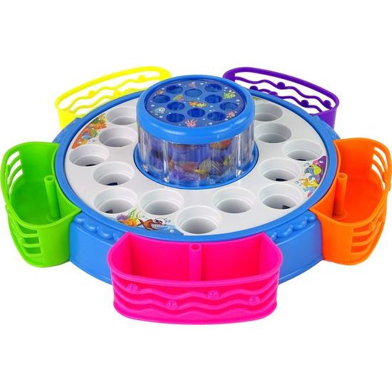 Barevná rybářská arkádová hra