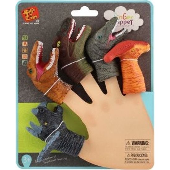 Prstový Maňásek dinosauři 5ks