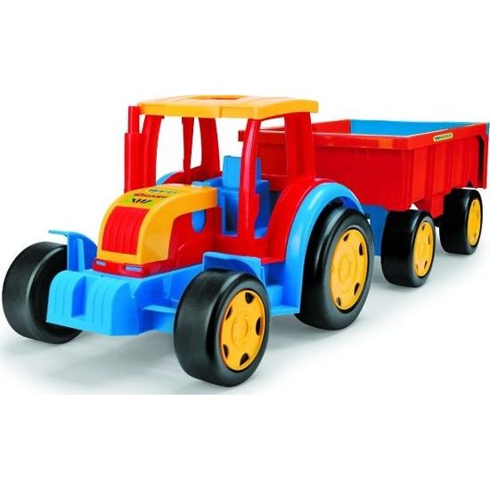 Traktor Gigant s vlečkou Wader - mix 2 druhy