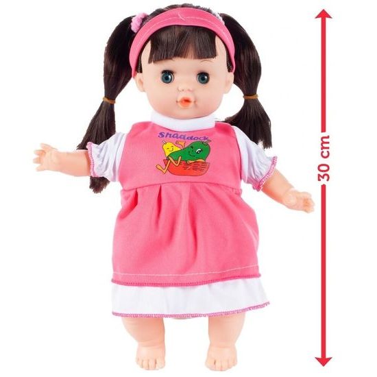 Dětská panenka s příslušenstvím Shaddock Girl 30 cm