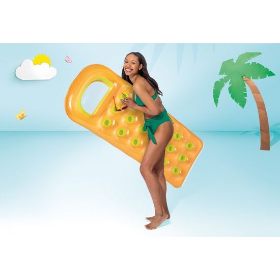 Nafukovací matrace na plavání 188 x 71 cm INTEX 58895 oranžová