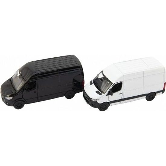 Auto/dodávka Kinsmart Mercedes-Benz Sprinter 1- mix 4 barvy