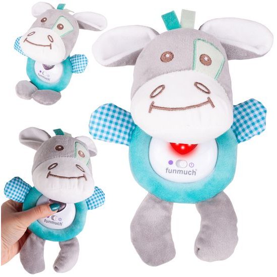 Interaktivní plyšový oslík Baby Calm