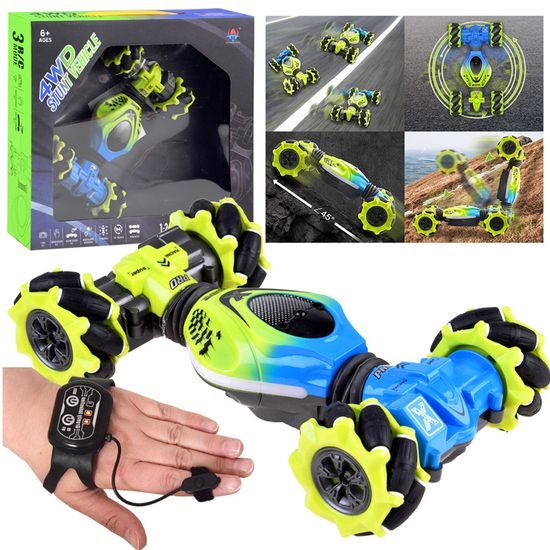 Senzorické auto na dálkové ovládání Stunt 4WD 1:24