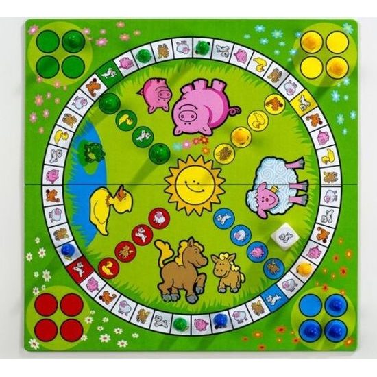 Člověče, nezlob se obrázkové - Moje první zvířátka - společenská hra pro nejmenší