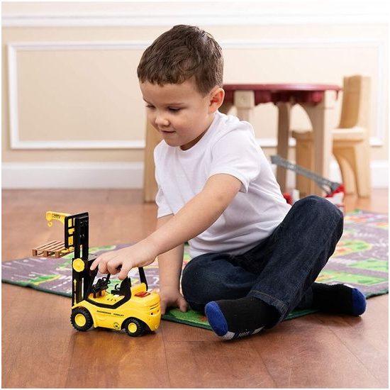 Vysokozdvižný vozík se světly a zvuky City Service 1:16