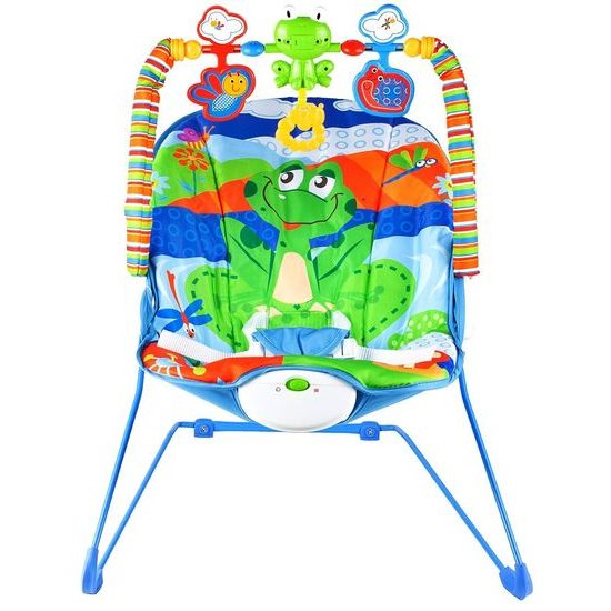 Kojenecké lehátko 2v1 s vibracemi Baby Bouncer