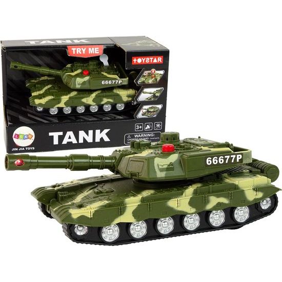 Tank se světlem a zvukem TryMe Tank
