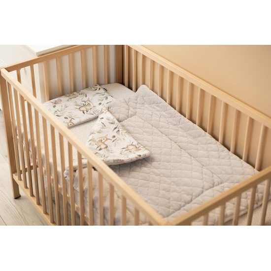 Sada do postýlky plyš karo srnky