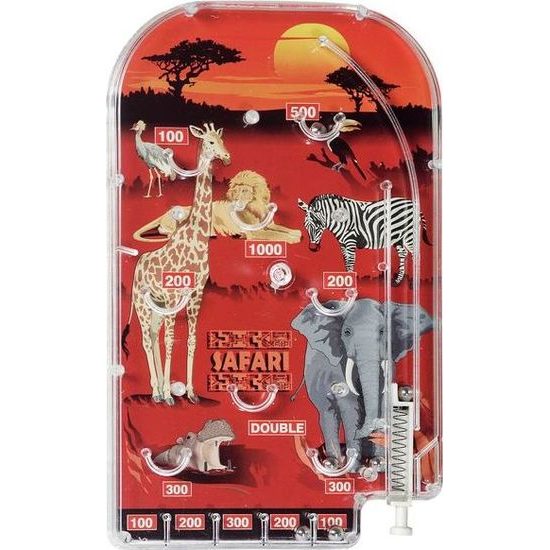 Pinball Tivoli zvířátka - společenská hra hlavolam