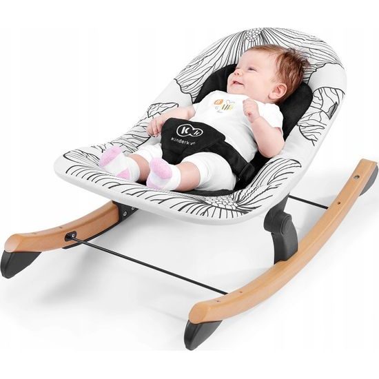 Kolébka Kinderkraft Finio dřevěná černá