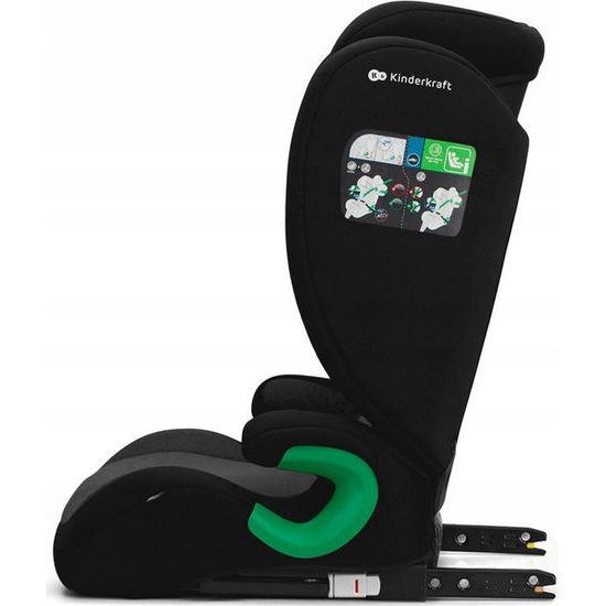 Autosedačka Kinderkraft Junior FIX 2019 Isofix black