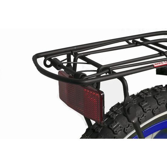 Mexller dětské kolo BMX 16" s vodící tyčí černomodré