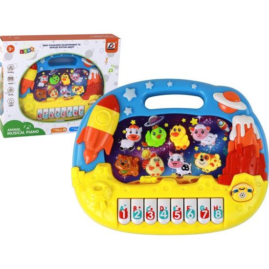 Edukativní hrací klavír v angličtině