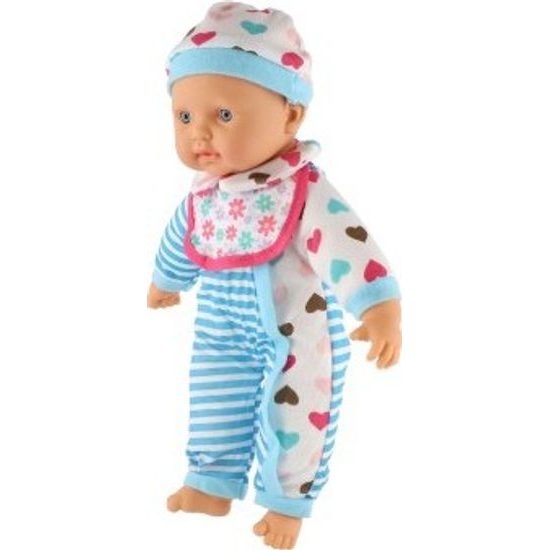 Panenka miminko - měkké tělo s dudlíkem s kolébkou