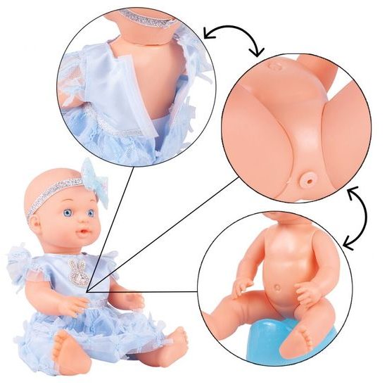 Panenka Sweet Doll 30 cm s nosítkem a dalším příslušenstvím