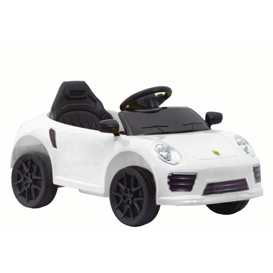 Dětské elektrické autíčko Cabrio - bílé