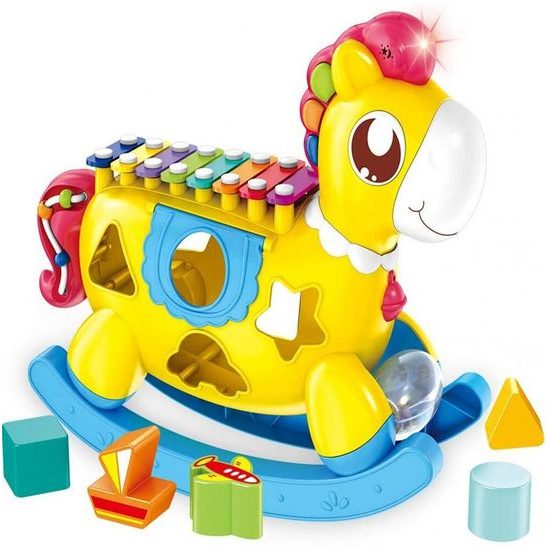 Haunger interaktivní koník s cimbálky Music Horse