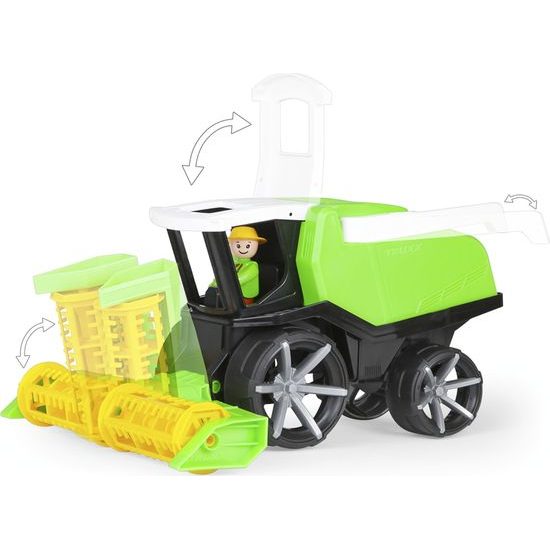 Auto Truxx 2 Kombajn s figurkou