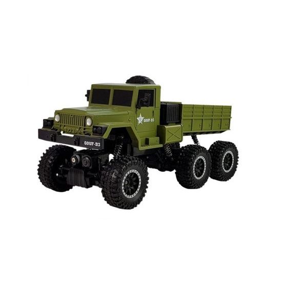 Nákladní auto 6x6 na dálkové ovládání Army Truck zelené 1:12