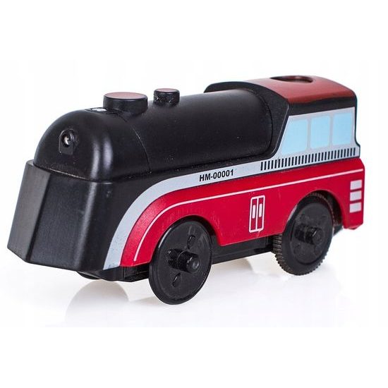 Doris dřevěný vláček pro děti na baterie Happy Train