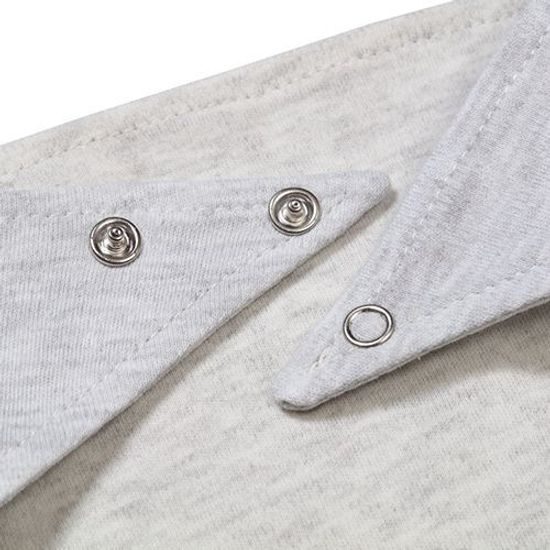 Dětský šátkový bryndáček - kytičky 2ks