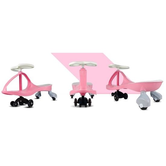 Gravitační odrážedlo se svítícími koly Spinner růžové