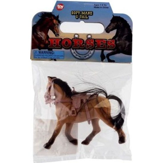 Kůň se sedlem - MIX 2 barvy