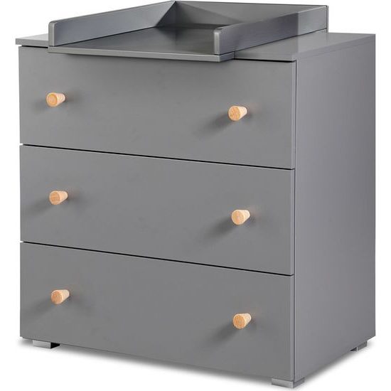 Přebalovací komoda Klups Pauline Grafit