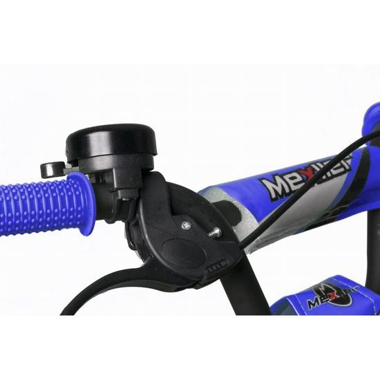 Mexller dětské kolo BMX 16" s vodící tyčí černomodré