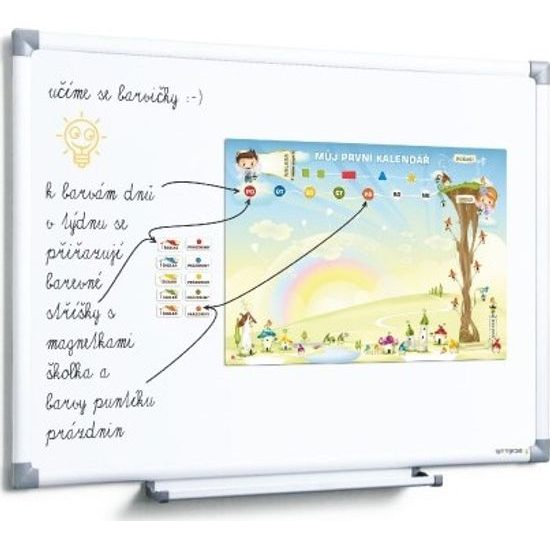 Kalendář magnetický - Školka 114ks magnetek