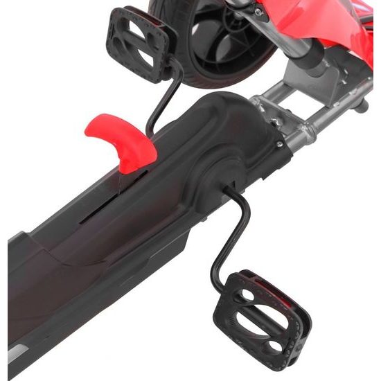 Dětská šlapací motokára Formule Grand červená