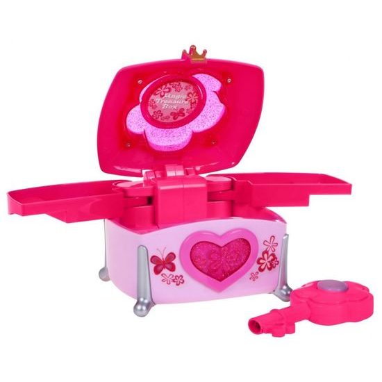 Majlo Toys šperkovnice pro děti se světlem,zvuky a příslušenstvím Magic Box